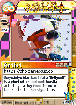 My custom artist card